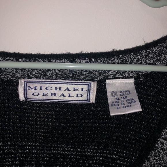 oversized vintage cardigan - Picture 2 of 3